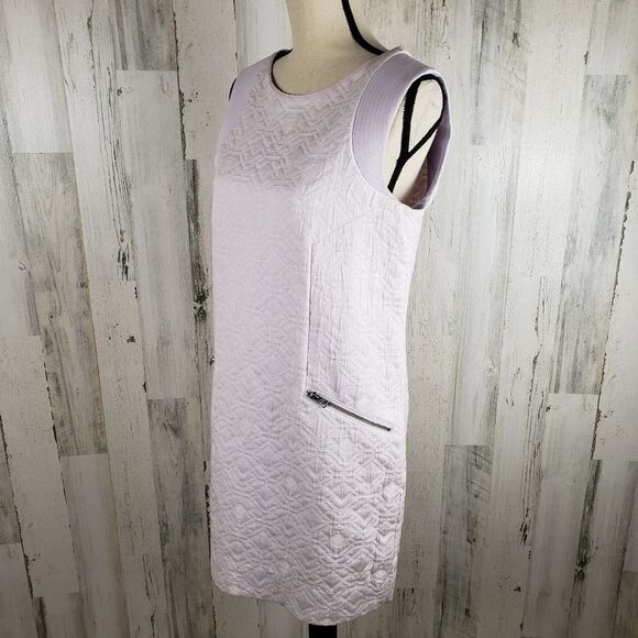 J. Crew Quilted Zip Pocket Shift Dress Sz S - Picture 4 of 10